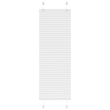 vidaXL pliszírozott redőny Fehér 50x150 cm szövetszélesség 49,4 cm lakástextília