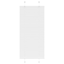 vidaXL pliszírozott redőny Fehér 55x100 cm szövetszélesség 54,4 cm redőny