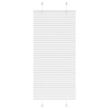 vidaXL pliszírozott redőny Fehér 65x150 cm szövetszélesség 64,4 cm lakástextília