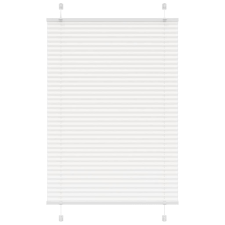 vidaXL pliszírozott redőny Fehér 85x150 cm szövetszélesség 84,4 cm redőny