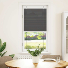 vidaXL pliszírozott redőny fekete 60x100 cm szövetszélesség 59,4 cm (4015118) lakástextília