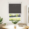 vidaXL pliszírozott redőny fekete 70x100 cm szövetszélesség 69,4 cm (4015120)