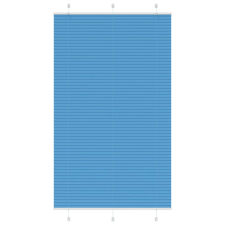vidaXL pliszírozott redőny kék 120x200 cm szövetszélesség 119,4 cm redőny