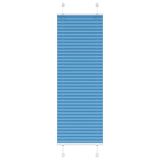 vidaXL pliszírozott redőny kék 40x100 cm szövetszélesség 39,4 cm lakástextília