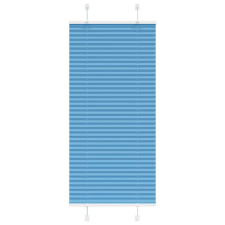 vidaXL pliszírozott redőny kék 60x150 cm Szövetszélesség 59,4 cm lakástextília