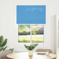 vidaXL pliszírozott redőny kék 85x150 cm szövetszélesség 84,4 cm (4015191) lakástextília