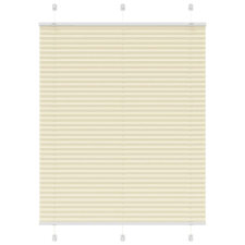 vidaXL pliszírozott redőny krém 105x150 cm Szövetszélesség 104,4 cm redőny