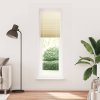 vidaXL pliszírozott redőny krém 55x200 cm szövetszélesség 54,4 cm (4015304)