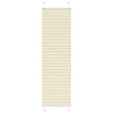 vidaXL pliszírozott redőny krém 60x200 cm szövetszélesség 59,4 cm redőny
