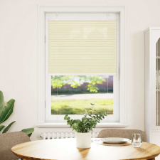 vidaXL pliszírozott redőny krém 70x100 cm szövetszélesség 69,4 cm (4015273) lakástextília