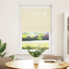 vidaXL pliszírozott redőny krém 80x100 cm szövetszélesség 79,4 cm (4015275) lakástextília