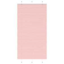 vidaXL pliszírozott redőny rózsaszín 100x200 cm szövetszélesség 99,4cm lakástextília