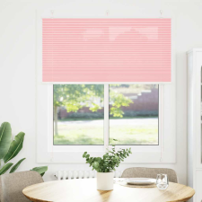 vidaXL pliszírozott redőny rózsaszín 115x100cm szövetszélesség 114,4cm (4015435) lakástextília