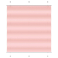 vidaXL pliszírozott redőny rózsaszín 115x150cm szövetszélesség 114,4cm lakástextília