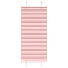 vidaXL pliszírozott redőny rózsaszín 60x150 cm szövetszélesség 59,4 cm redőny