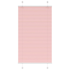 vidaXL pliszírozott redőny rózsaszín 80x100 cm szövetszélesség 79,4 cm redőny