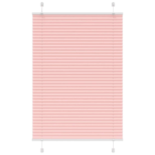 vidaXL pliszírozott redőny rózsaszín 95x150 cm szövetszélesség 94,4 cm redőny
