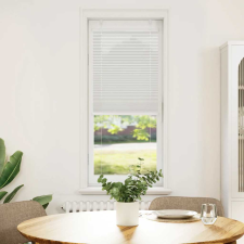 vidaXL pliszírozott redőny világosszürke 40x100 cm szövetszélesség (4015318) lakástextília
