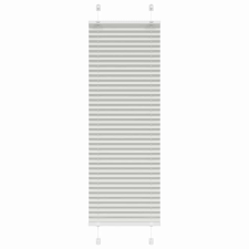 vidaXL pliszírozott redőny világosszürke 40x150 cm szövetszélesség redőny
