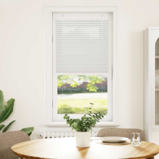 vidaXL pliszírozott redőny világosszürke 65x100 cm szövetszélesség (4015323) lakástextília