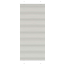 vidaXL pliszírozott redőny világosszürke 85x200 cm szövetszélesség (4015361) lakástextília