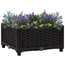 vidaXL polipropilén magaságyás 40 x 40 x 23 cm kerti tárolás