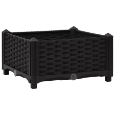vidaXL polipropilén magaságyás 40 x 40 x 23 cm (316526) kerti tárolás