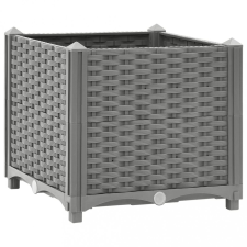 vidaXL polipropilén magaságyás 40 x 40 x 38 cm kerti tárolás