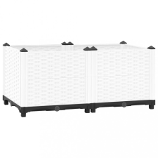 vidaXL Polipropilén magaságyás 80 x 40 x 38 cm (153309) kerti tárolás