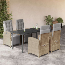 vidaXL Polyrattan Kerti Étkezőgarnitúra - 5 Fős kerti bútor