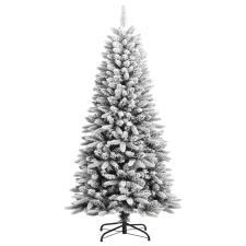vidaXL PVC és polietilén műkarácsonyfa pelyhes hóval 120 cm (345188) műfenyő