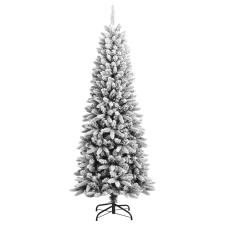 vidaXL PVC és polietilén műkarácsonyfa pelyhes hóval 180 cm (345190) műfenyő