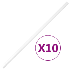 vidaXL PVC kábelcsatornák kapcsokkal Ø20 mm 10 m villanyszerelés