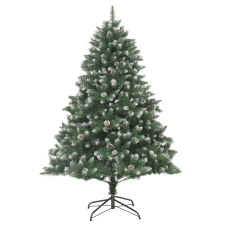 vidaXL PVC műkarácsonyfa állvánnyal 240 cm (345163) műfenyő