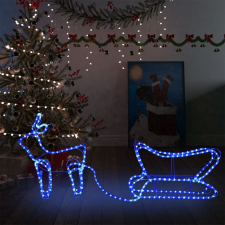 vidaXL Rénszarvas és szán kültéri karácsonyi dekoráció 252 LED-del karácsonyi dekoráció