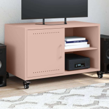 vidaXL Rózsaszín Acél TV-szekrény - 68x39x43,5 cm bútor