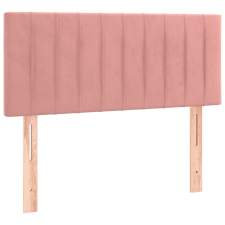 vidaXL rózsaszín bársony fejtámla 80 x 5 x 78/88 cm (346213) ágy és ágykellék
