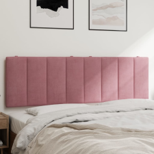 vidaXL rózsaszín bársony fejtámla párna 160 cm ágy és ágykellék