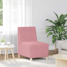 vidaXL rózsaszín bársony kanapéfotel 55 cm bútor