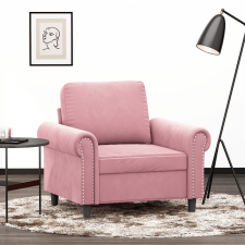 vidaXL rózsaszín bársony kanapéfotel 60 cm bútor