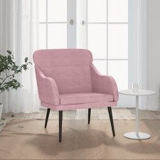 vidaXL rózsaszín bársonyfotel 63 x 76 x 80 cm bútor