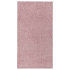 vidaXL rózsaszín rövid szálú szőnyeg 80 x 150 cm lakástextília