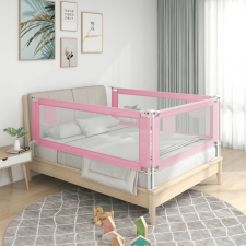 vidaXL rózsaszín szövet biztonsági leesésgátló 140 x 25 cm bababiztonság