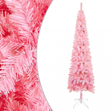 vidaXL rózsaszín vékony karácsonyfa 150 cm műfenyő