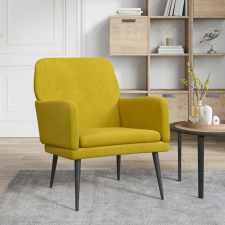 vidaXL sárga bársonyfotel 62x79x79 cm bútor