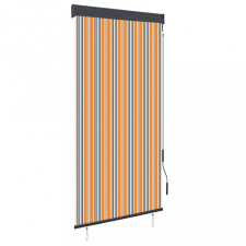 vidaXL Sárga és kék kültéri roló 100 x 250 cm lakástextília