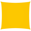 vidaXL sárga négyzet alakú oxford-szövet napvitorla 4 x 4 m