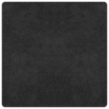 vidaXL Shaggy szőnyeg latex hátlappal sötétszürke 120x120 cm (4019769) lakástextília
