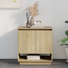 vidaXL somona-tölgyszínű forgácslap tálalószekrény 70 x 41 x 75 cm bútor