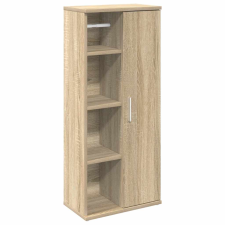 vidaXL sonoma tölgy fürdőszobaszekrény tekercstartóval 39x22x90 cm (858526) fürdőszoba bútor